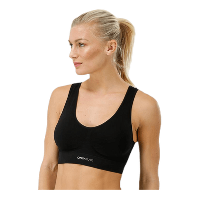 Mira Seamless Sports Bra Black