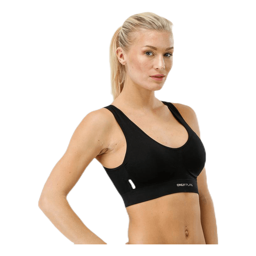 Mira Seamless Sports Bra Black
