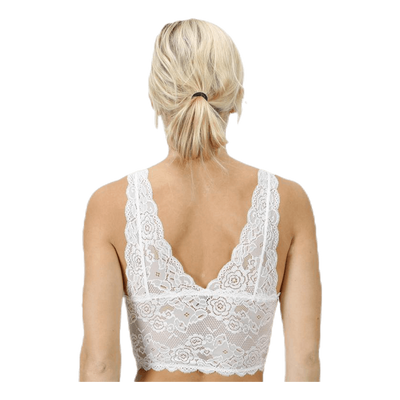 Chloe Lace Bra White