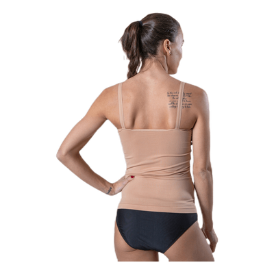 Plain Underwear Top Beige