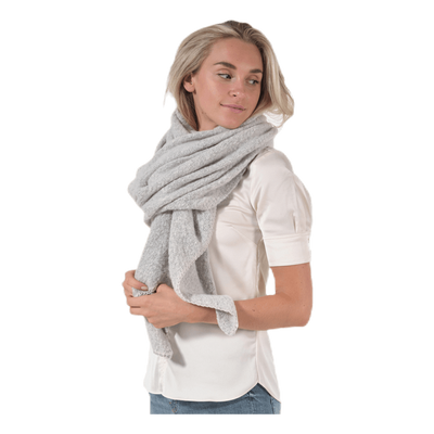 Pyron Long Scarf White