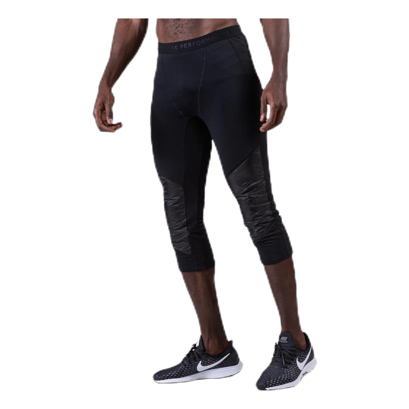Alum Hybrid Short Johns Black