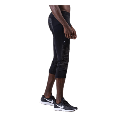 Alum Hybrid Short Johns Black