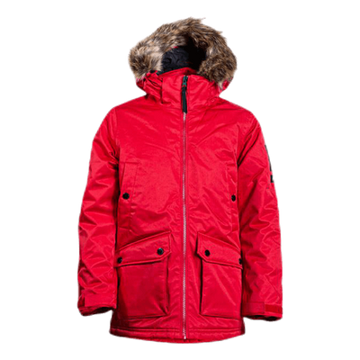 Junior Local Parka Red