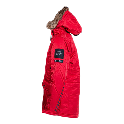 Junior Local Parka Red