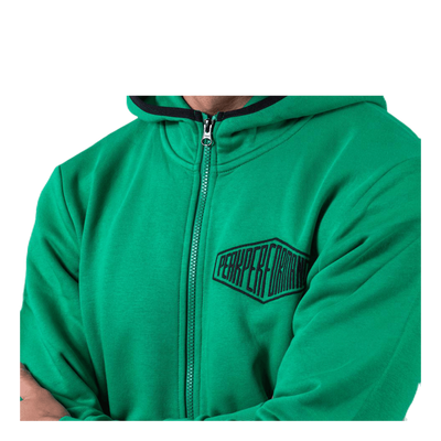 Comfy Zip Hood Green