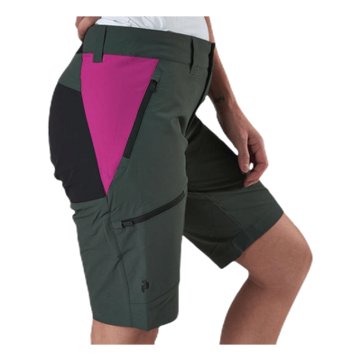 Light SS Carbon Shorts Pink/Green