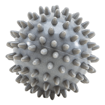 Hard massage ball 2 pcs Silver