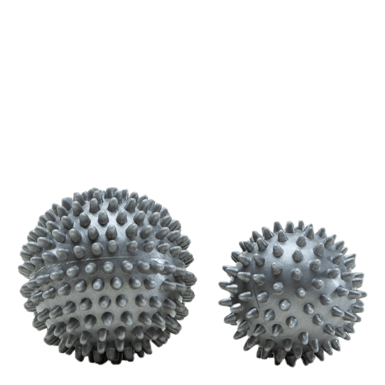 Soft massage ball 2 pcs Silver