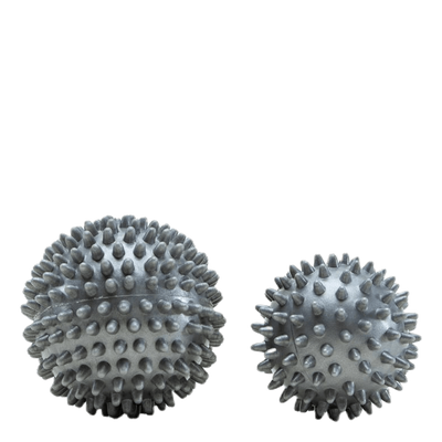 Soft massage ball 2 pcs Silver