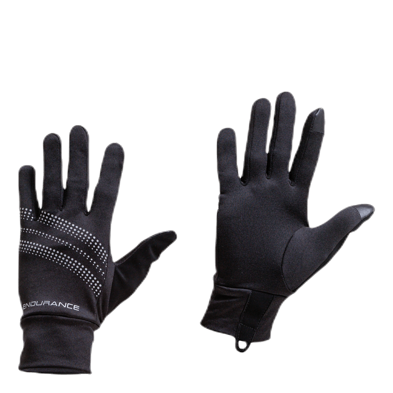 Sherman Run Gloves Black