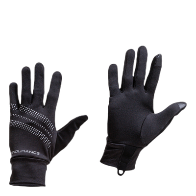 Sherman Run Gloves Black