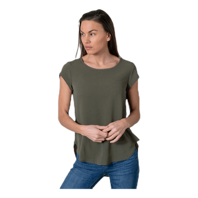 Vic S/S Solid Top Black