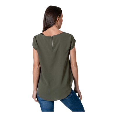 Vic S/S Solid Top Black