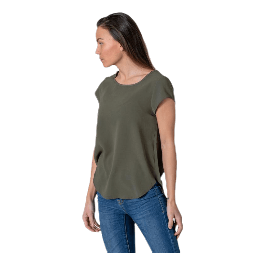 Vic S/S Solid Top Black