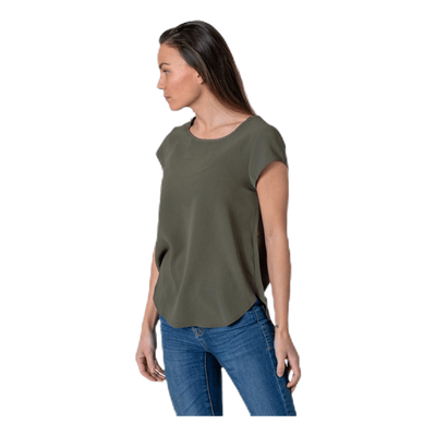 Vic S/S Solid Top Black