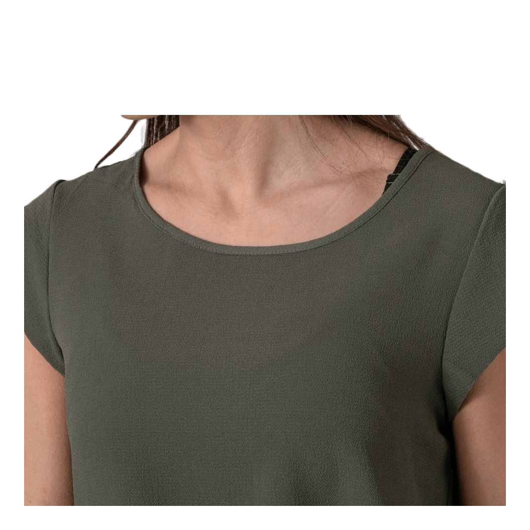 Vic S/S Solid Top Black