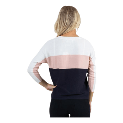 Regitze 3/4 Pullover Knt White
