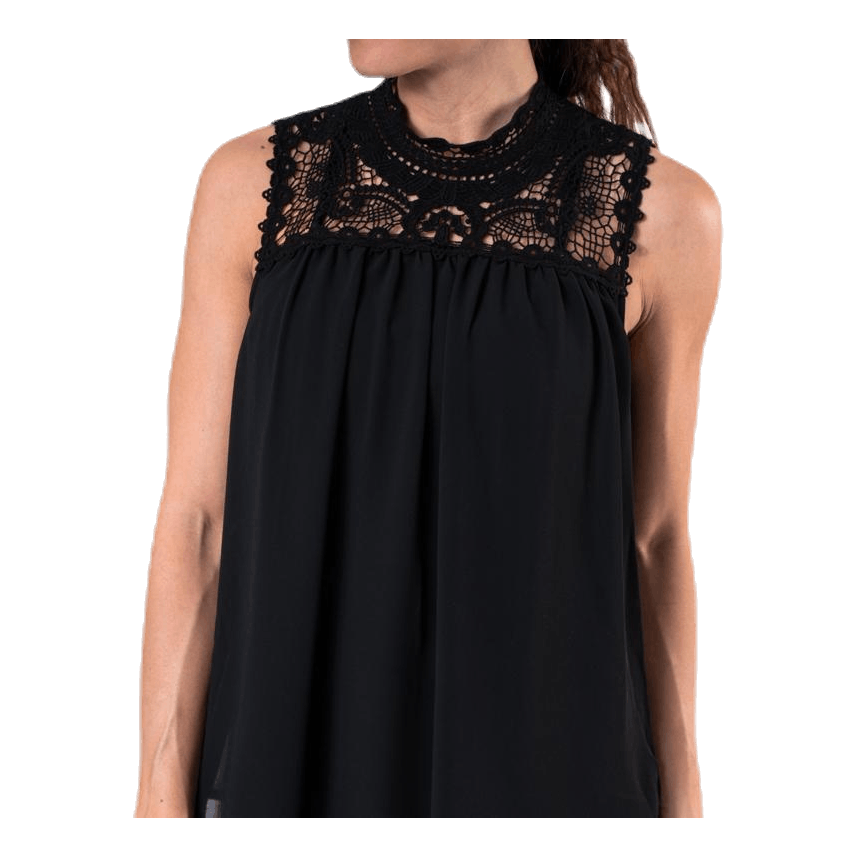 New Cat S/L Top Wvn Black