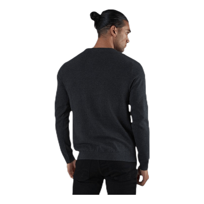 Basic Knit Crew Neck Grey