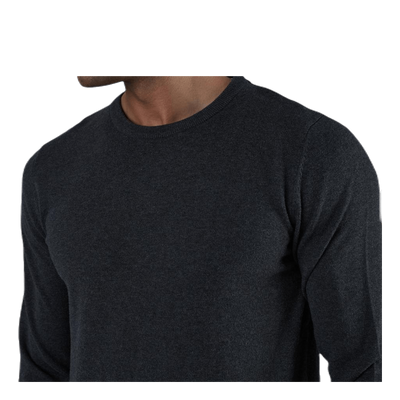 Basic Knit Crew Neck Grey