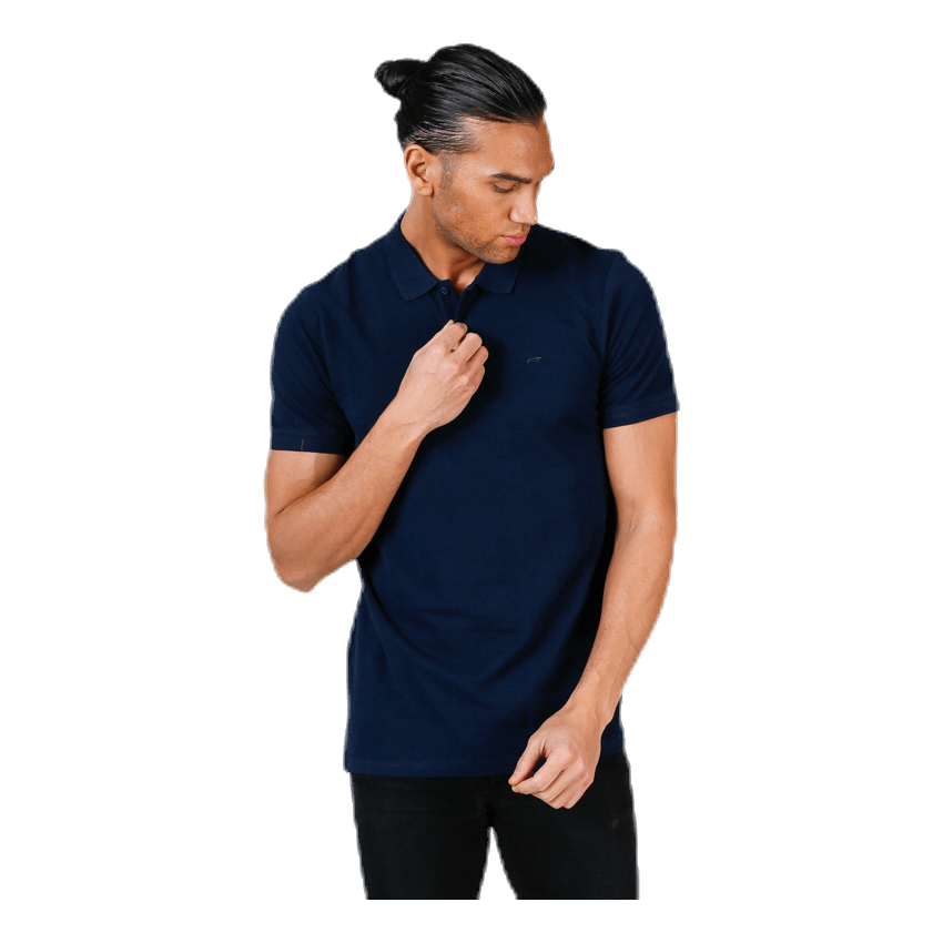 Basic Polo Ss Blue