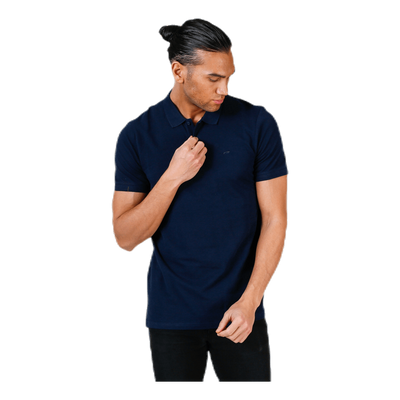 Basic Polo Ss Blue