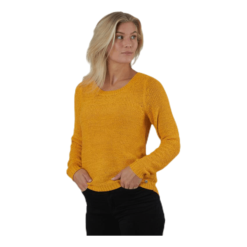 Geena Xo L/S Pullover Knt Yellow