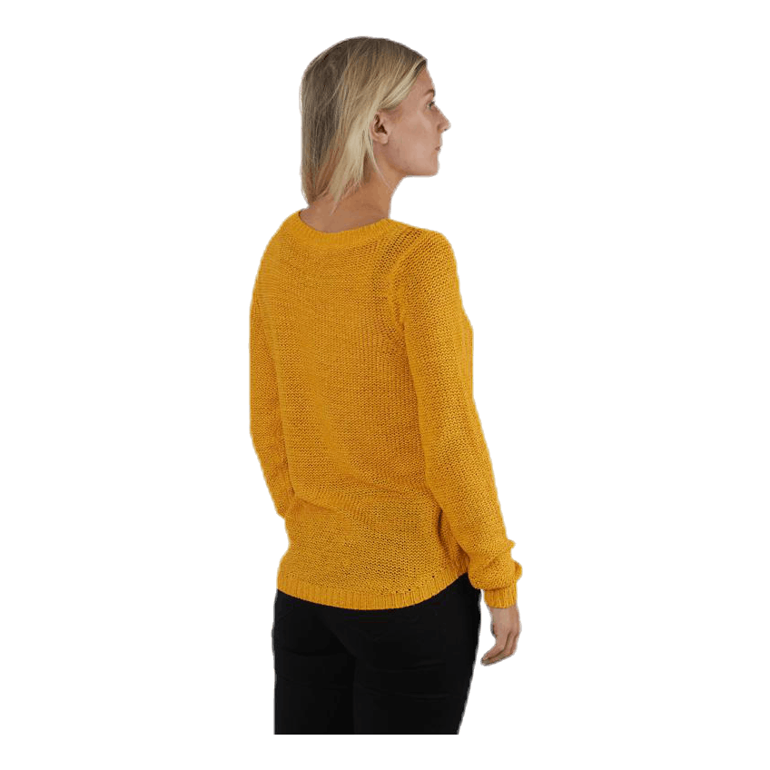 Geena Xo L/S Pullover Knt Yellow
