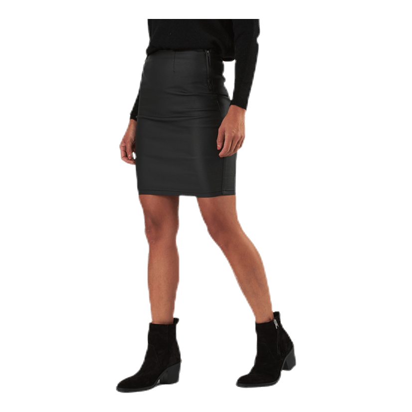 Paro Hw Coated Skirt Black