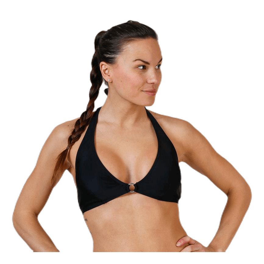 Belin Bikini Halterneck Bra Black