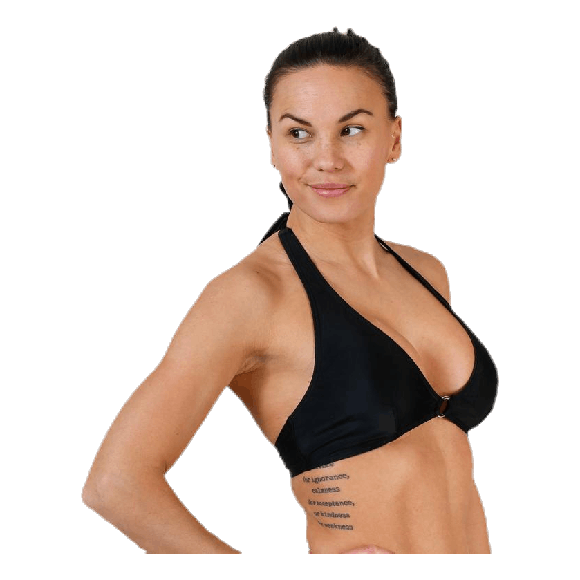 Belin Bikini Halterneck Bra Black