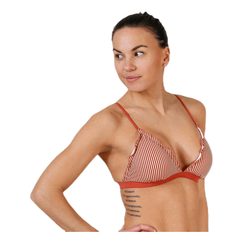 Barbara Bikini Triangle Bra Red