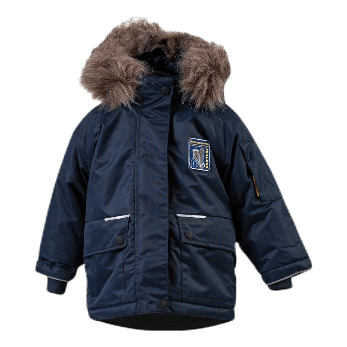Malik Parka Jacket Blue