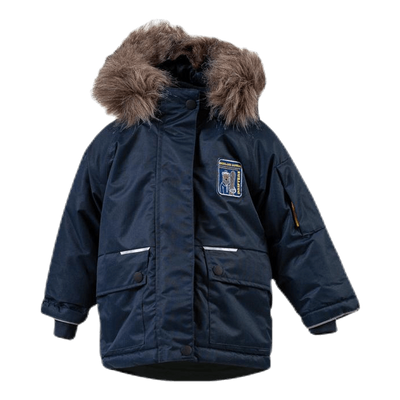 Malik Parka Jacket Blue