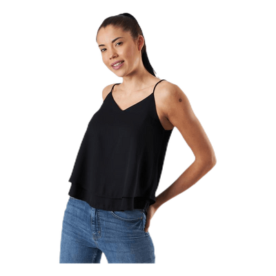 Bodil Slip Top Black