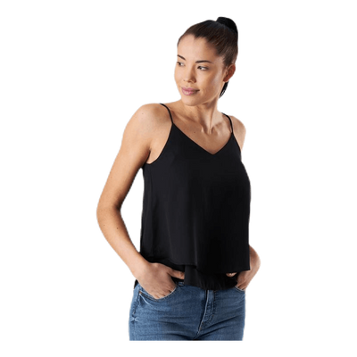 Bodil Slip Top Black