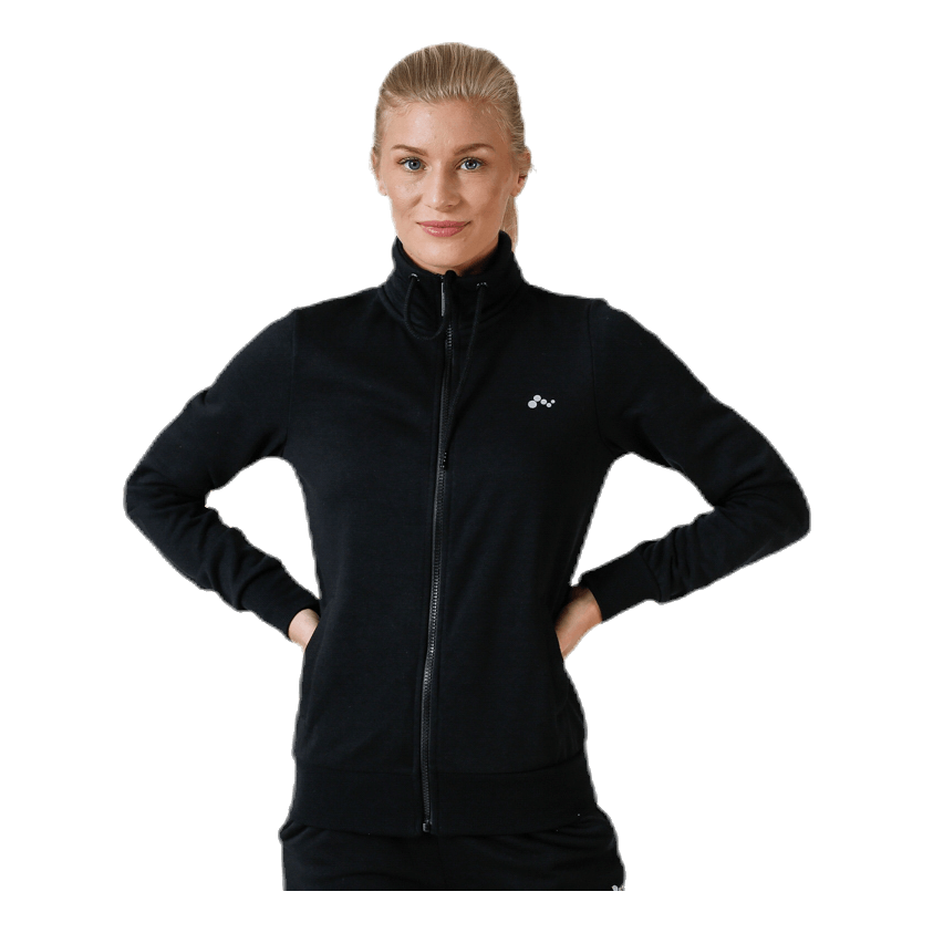 Elina High Neck Sweat Black
