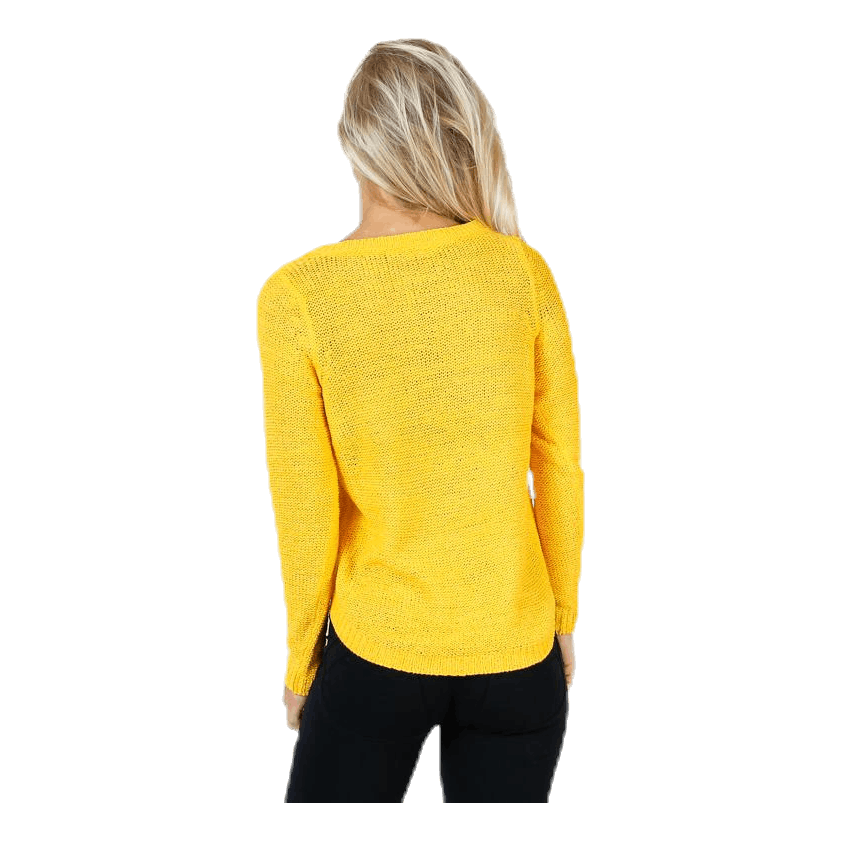 Geena Xo L/S Pullover Knt Yellow