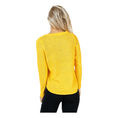 Geena Xo L/S Pullover Knt Yellow