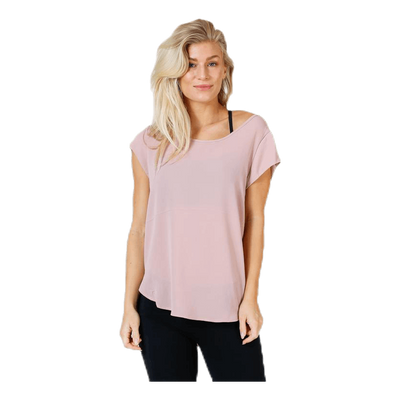 Vic S/S Solid Top Pink