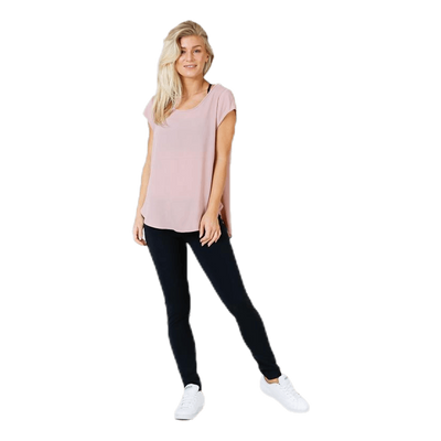Vic S/S Solid Top Pink