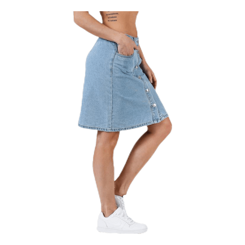 Farrah Reg Dnm Skirt Blue