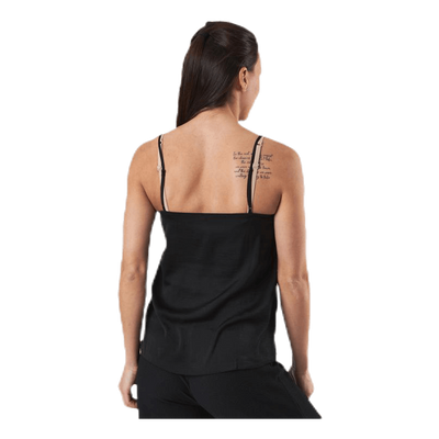 Debbie Singlet Wvn Black