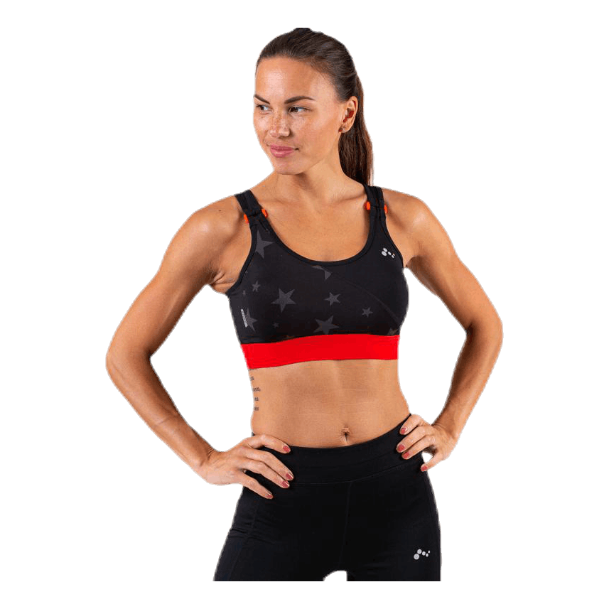 Alya Aop Sports Bra Black