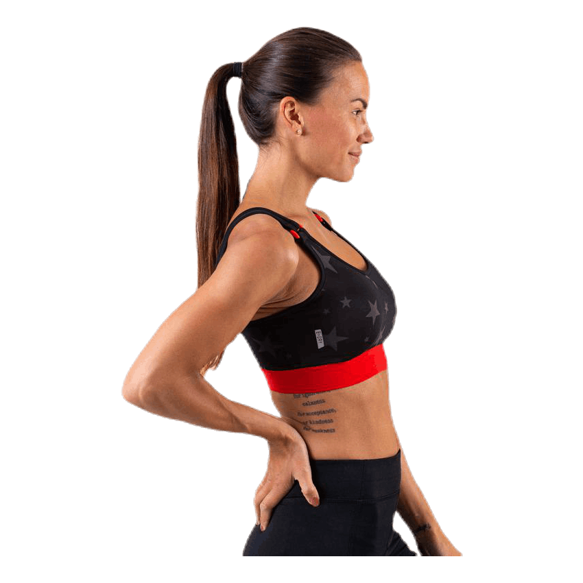 Alya Aop Sports Bra Black