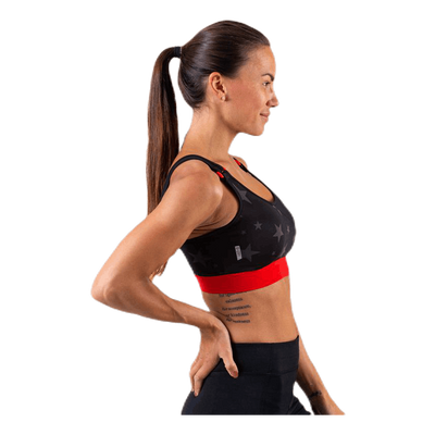 Alya Aop Sports Bra Black