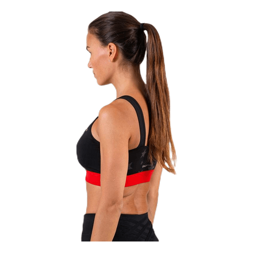 Alya Aop Sports Bra Black