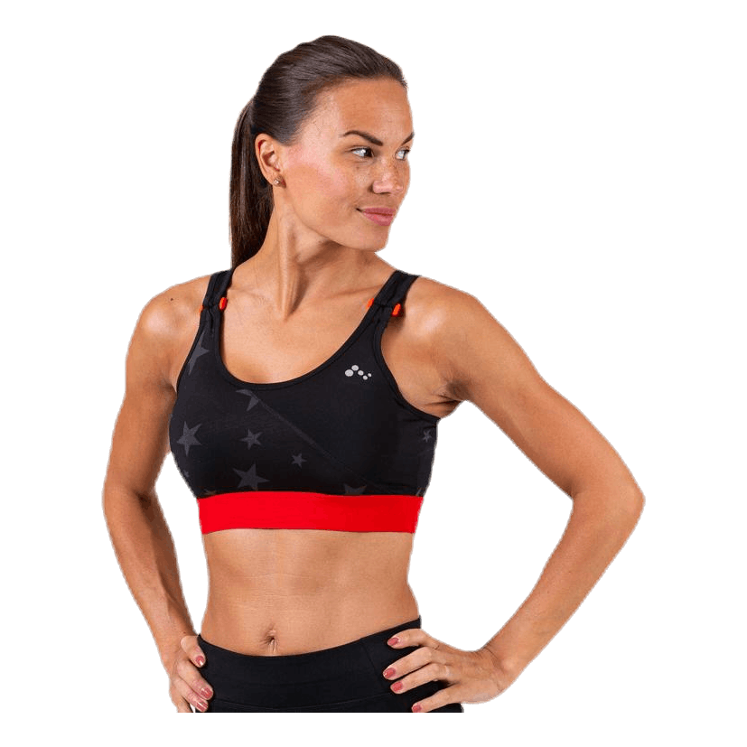 Alya Aop Sports Bra Black