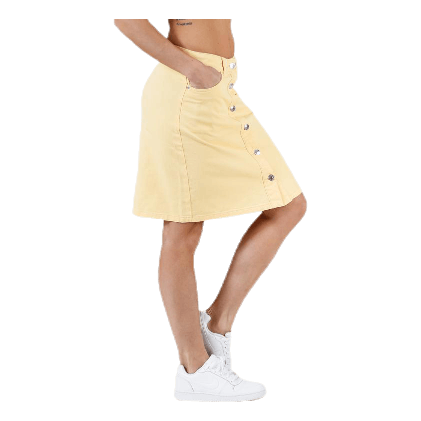 Farrah Color Dnm Skirt Yellow